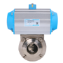 DURAVIS Pneumatic Sanitary Butterfly Valve