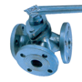 3/2 Way Flange Type Plug (Conic) Valve